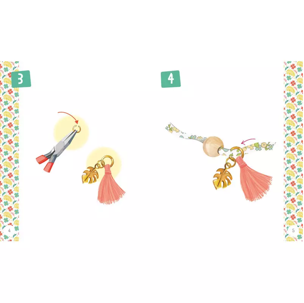 Auzou Zestaw Bransoletka DIY Tropikalny Raj 6+