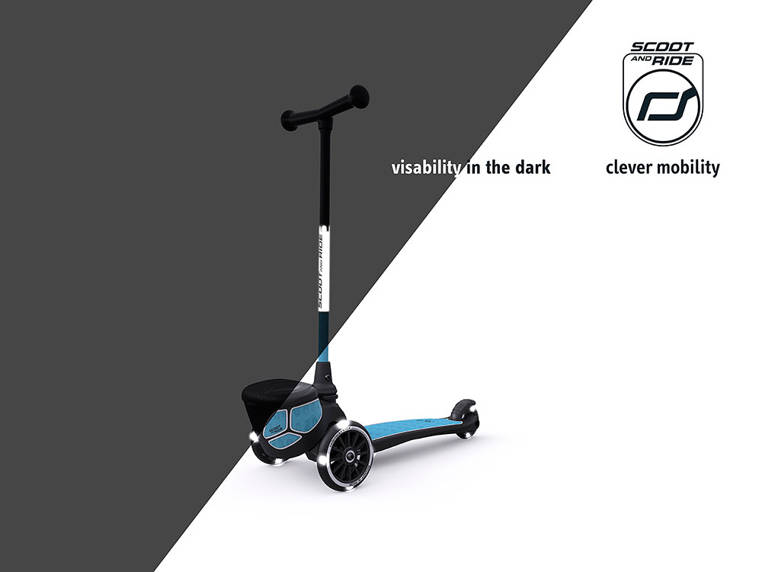 Scoot & Ride Hulajnoga Lifestyle 2-5 lat Świecące kółka