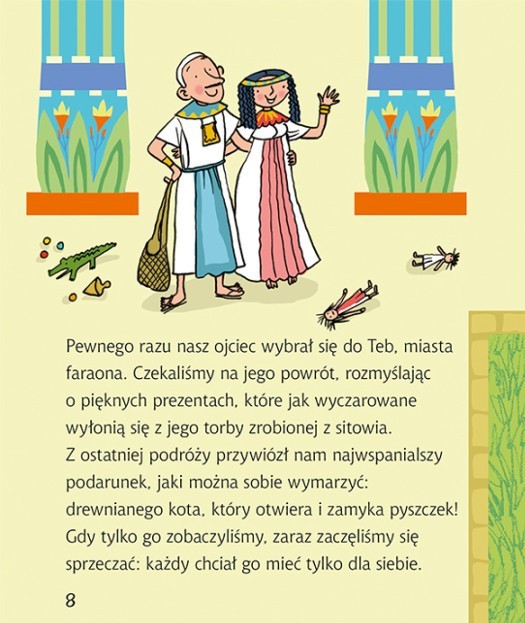 Geometria faraona - Książka edukacyjna 6+