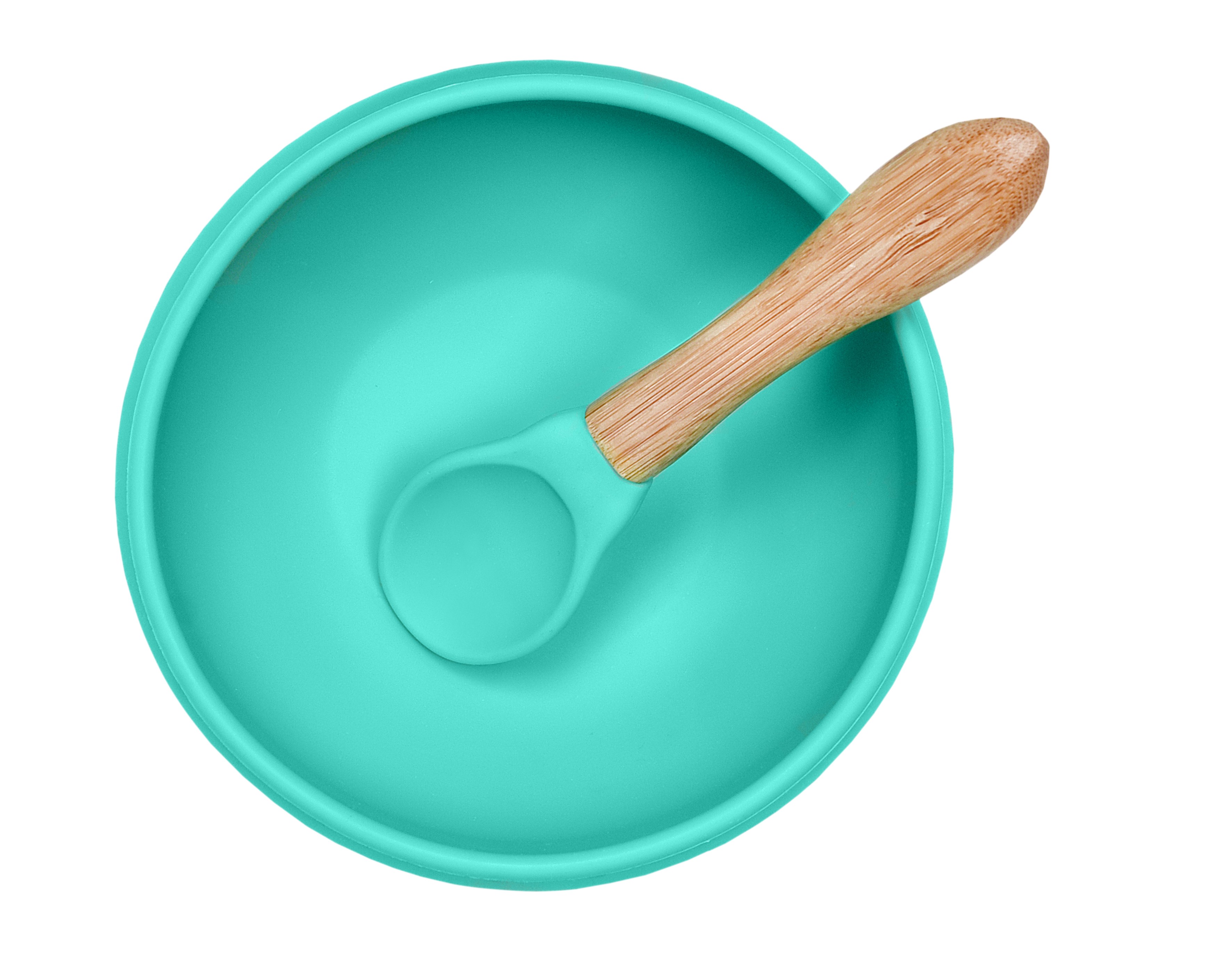 Minikoioi, Miseczka silikonowa z pokrywką zielona