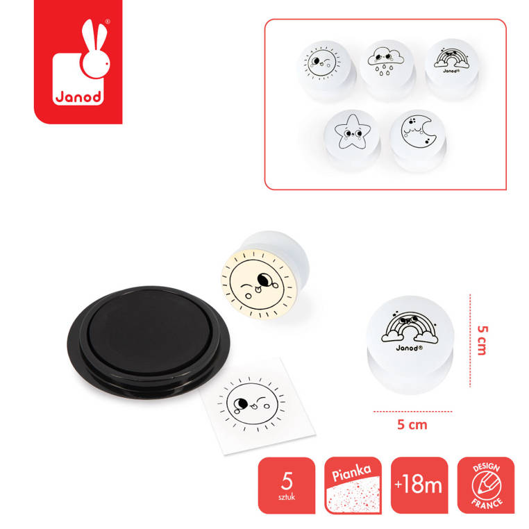 Janod Stempelki Słodkie sny 18m+