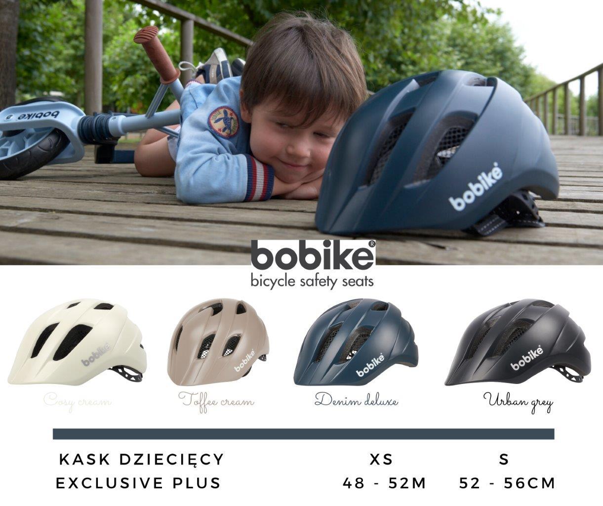 Bobike Kask dziecięcy Exclusive Plus XS cosy crem