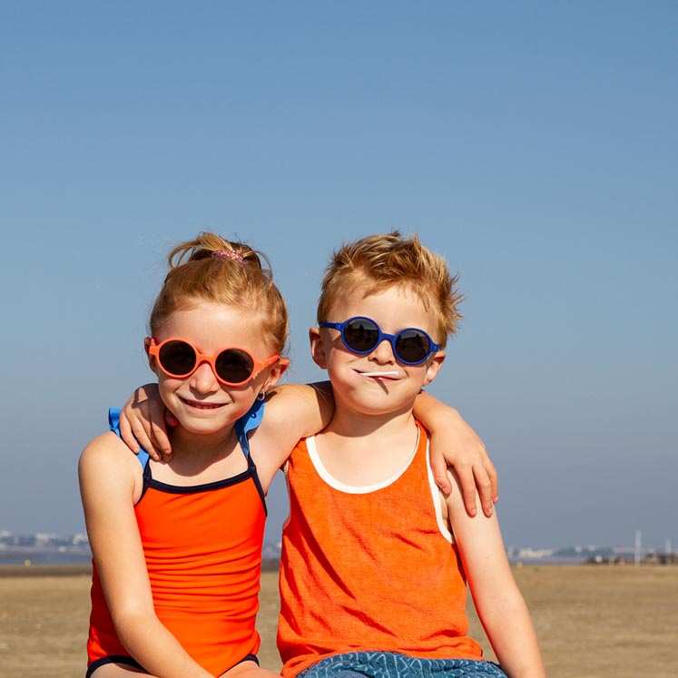 Ki ET LA, Okulary przeciwsłoneczne Rozz 1-2 Fluo Orange