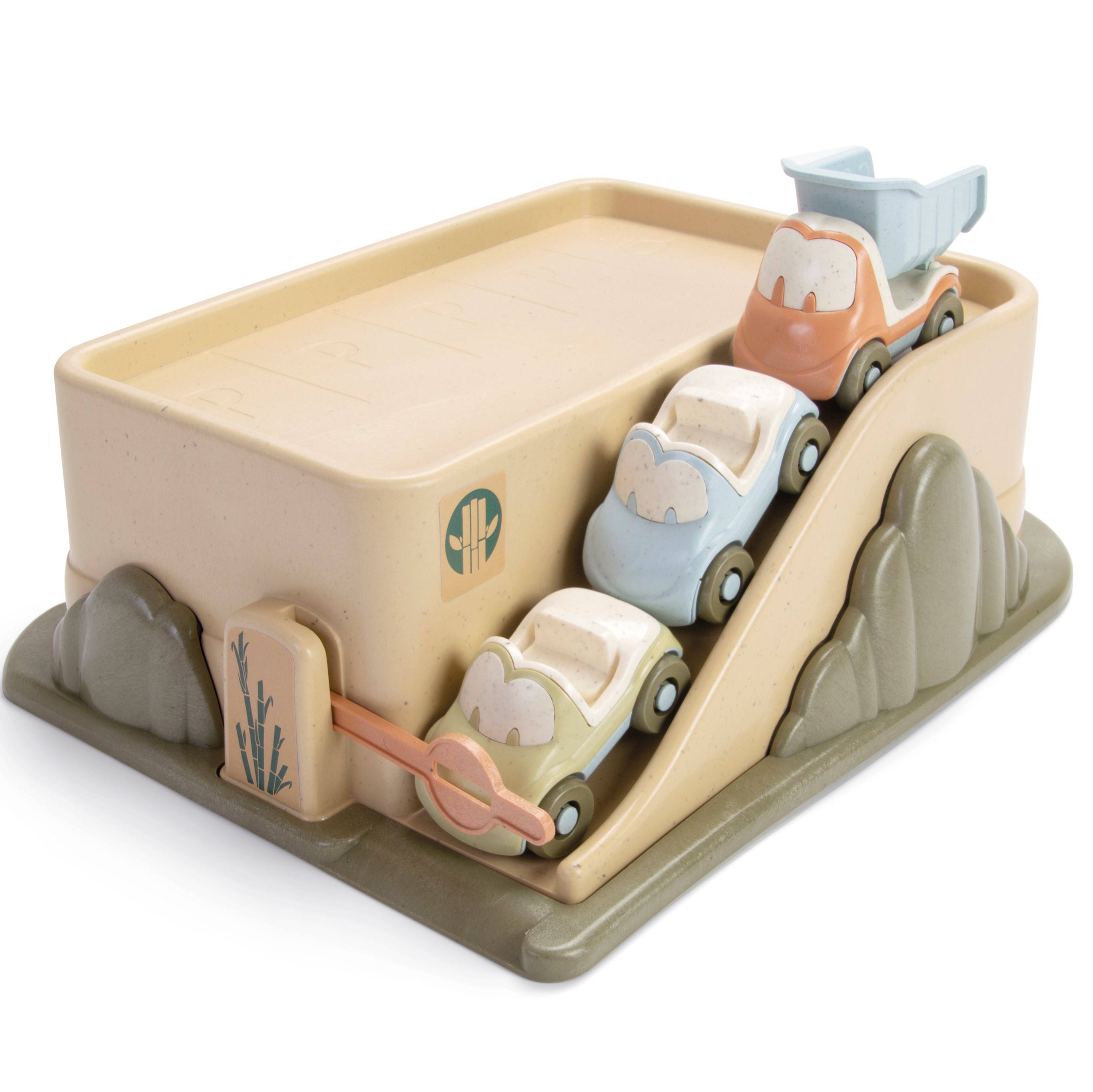 Grimms Garaż Drewniany z 3 Autami 1+