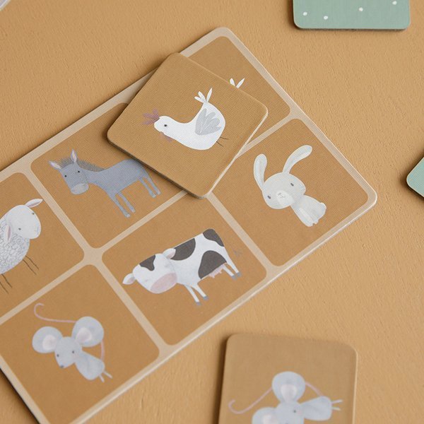 Little Dutch Gra Lotto Edukacyjna 2+ | Memory