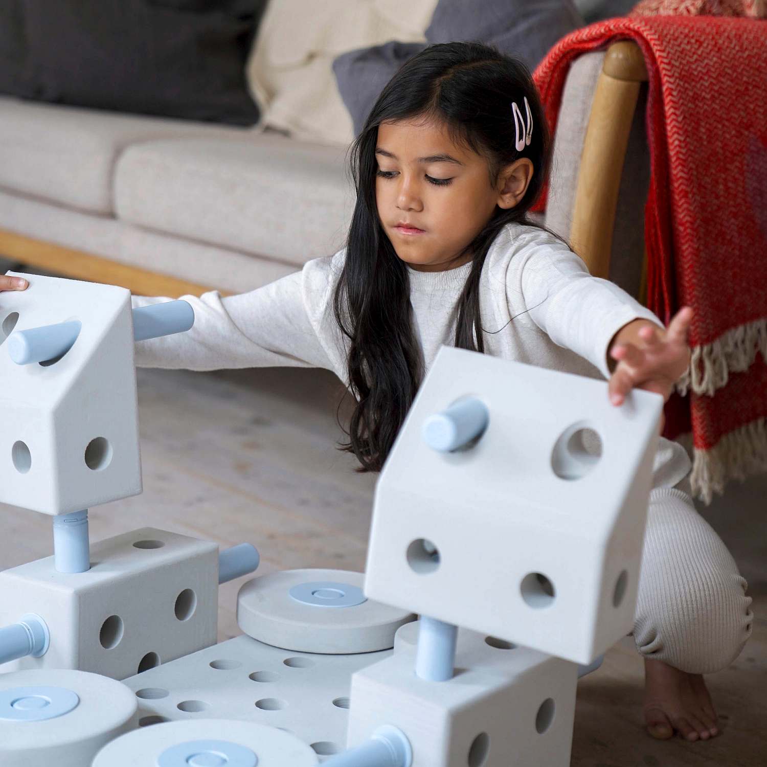 MODU Dreamer Kit 12in1 Jeździk Pianka EVA Niebieski 0-6 lat