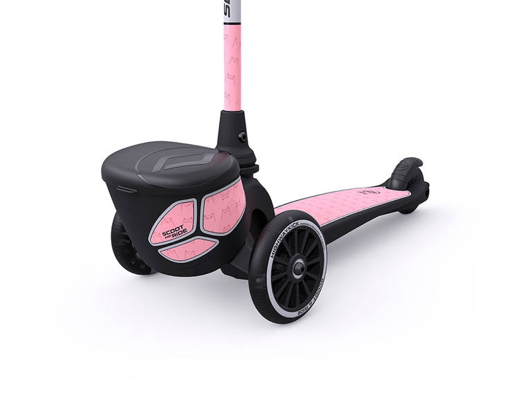 Scoot & Ride Hulajnoga 2 Lifestyle Reflective Rose 2+