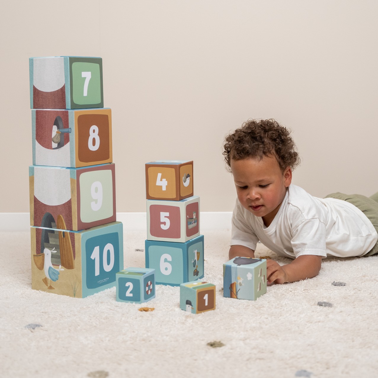 Little Dutch Kartonowa Wieża Sailors Bay 18m+