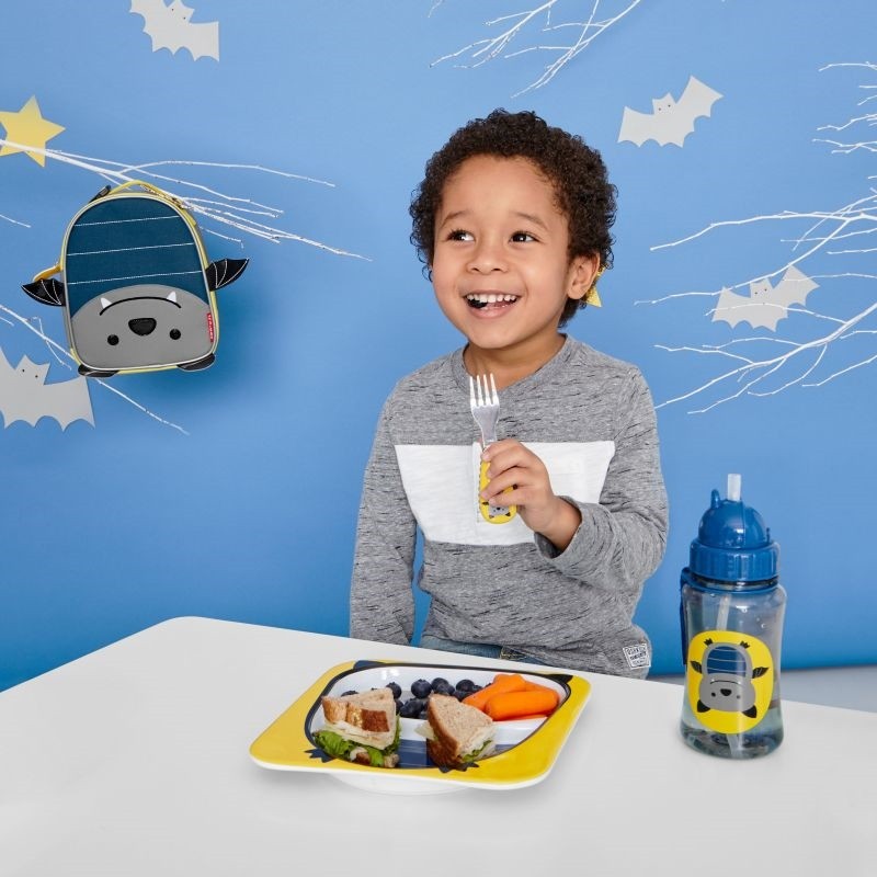 Skip Hop Sztućce Zoo Nietoperz 12m+