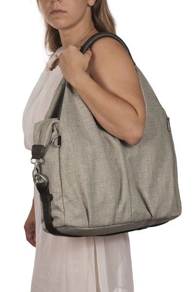 Lassig Torba Green Label Neckline Bag Black Melange