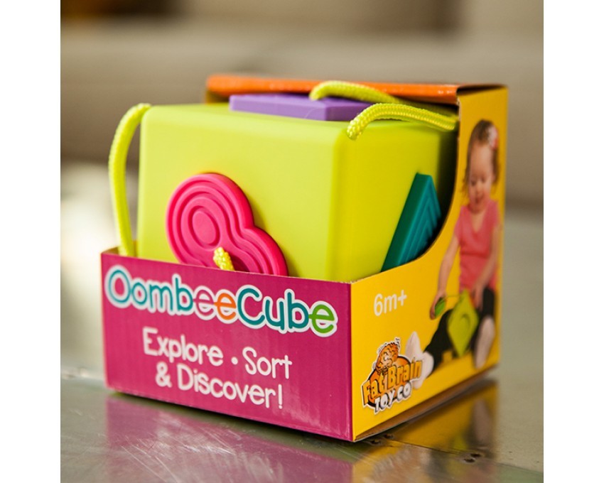 Fat Brain Toy Sorter Kostka Oombee Cube 6m+