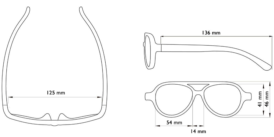 Real Kids Okulary przeciwsłoneczne Sky 7-10 lat Light Pink