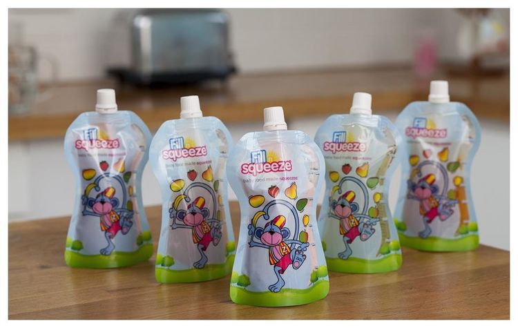 Fill'n Squeeze Zapasowe Saszetki 10 szt. 150 ml