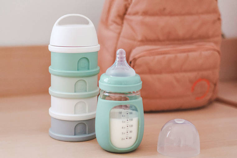 Beaba Pojemniki na mleko w proszku, 4 komory, 0m+