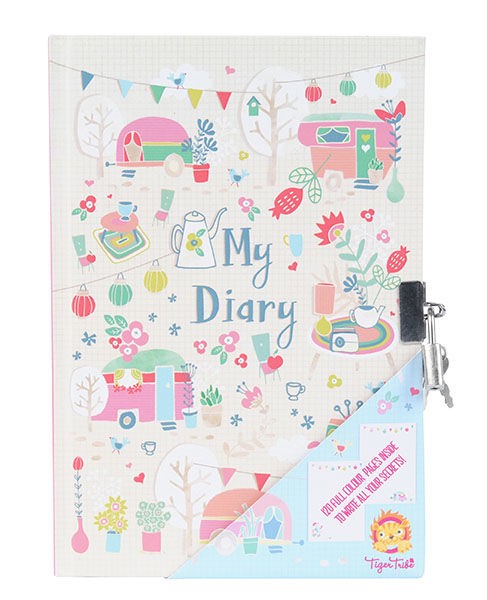 Tiger Tribe Pamiętnik Kreatywny dla Dzieci 6+