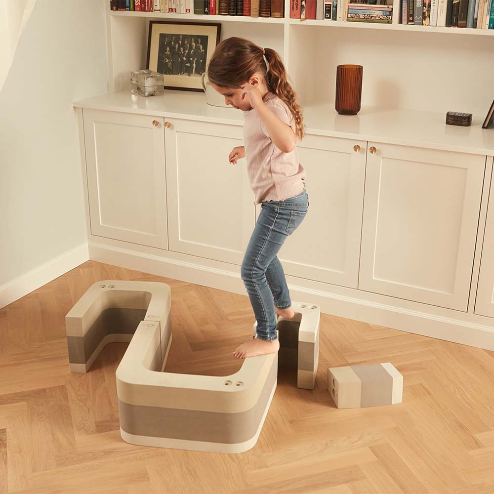 Mrówkojad zabawka sensoryczna dla dzieci Sand Grey| bObles