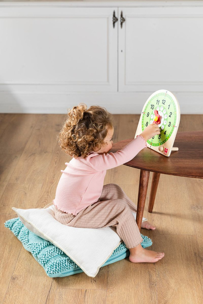 Goula Drewniany Zegar Edukacyjny 3+