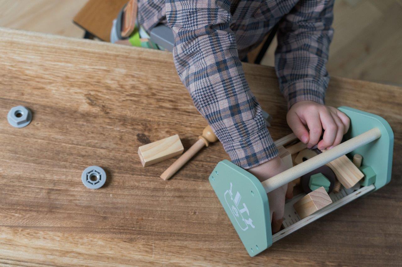 Dantoy Drewniana Skrzynka Narzędziowa Playful Wood 3+