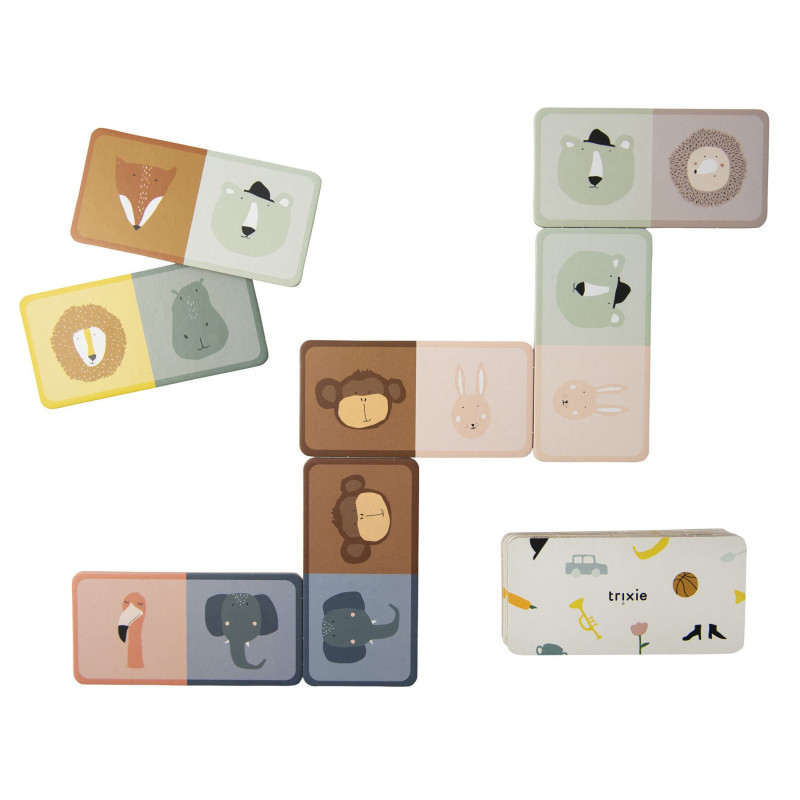 Trixie Baby Gra Domino Zwierzęta 3+