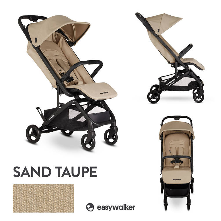 Easywalker Miley² Wózek Spacerowy Kompaktowy Sand Taupe
