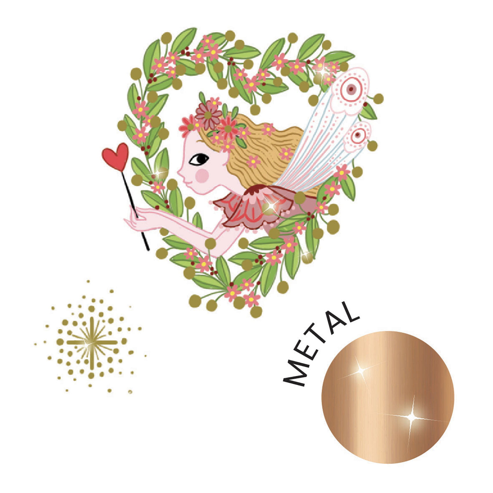 Djeco Tatuaże PRZYJACIELE WRÓŻKI 4+