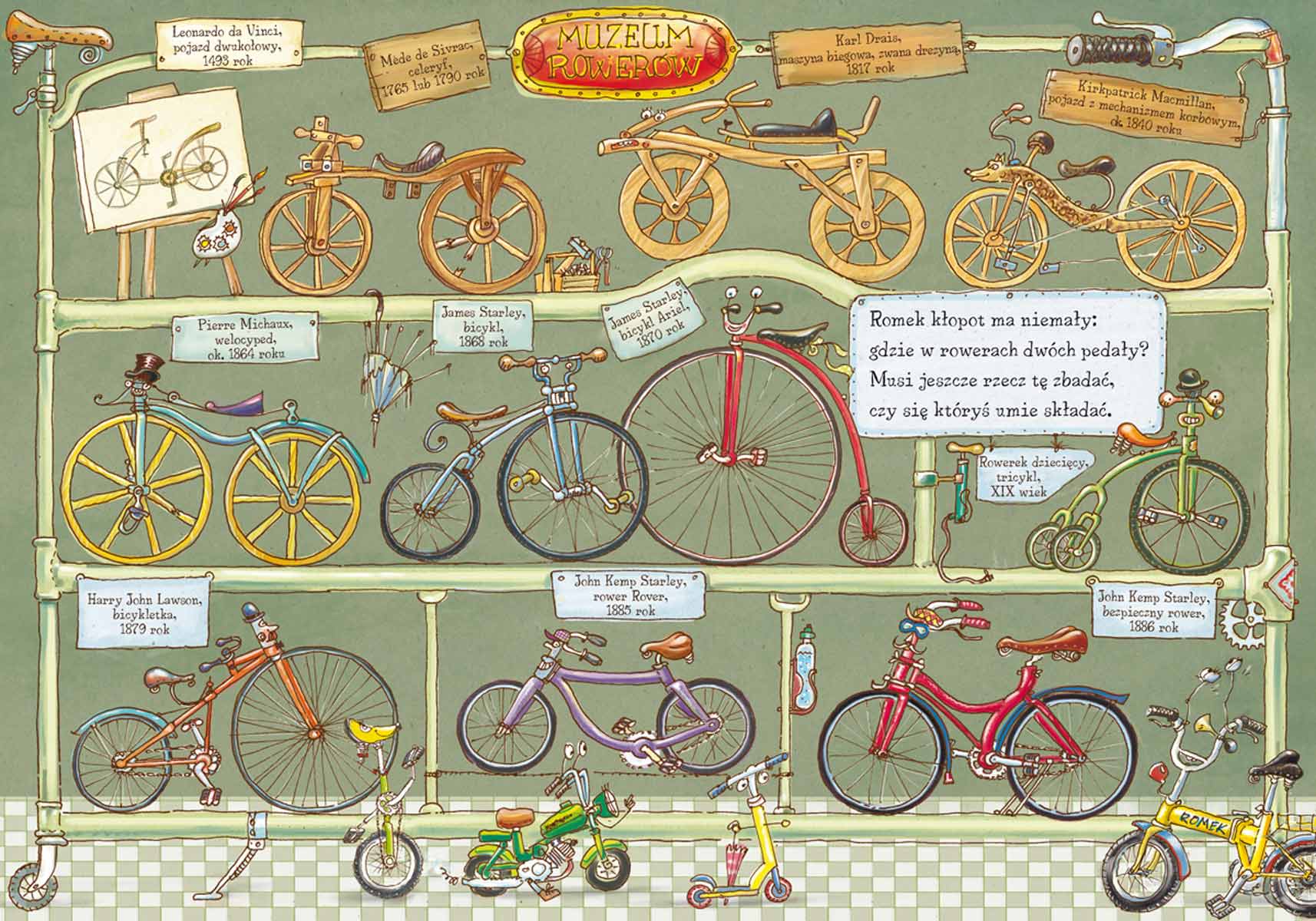 Opowiem Ci Mamo Co Jeździ Na Dwóch Kołach | Książka Edukacyjna 3+