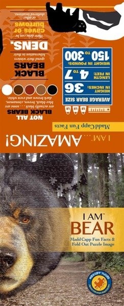 Madd Capp Puzzle I AM BEAR - Niedźwiedź 550el 10+