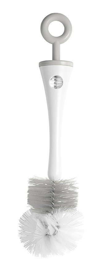 Beaba Szczoteczka do butelek i smoczków 2w1 Grey 0m+