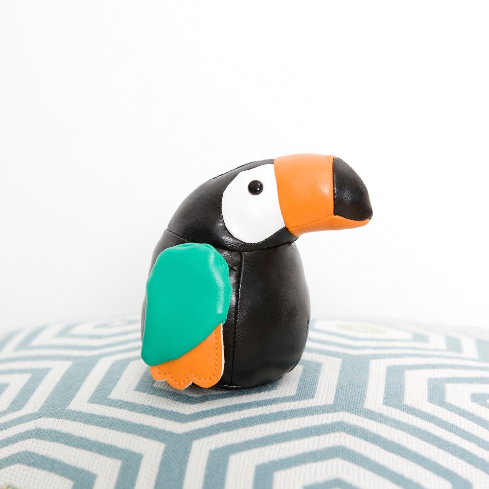 Little Big Friends Tukan Jean przytulanka do rączki 0+