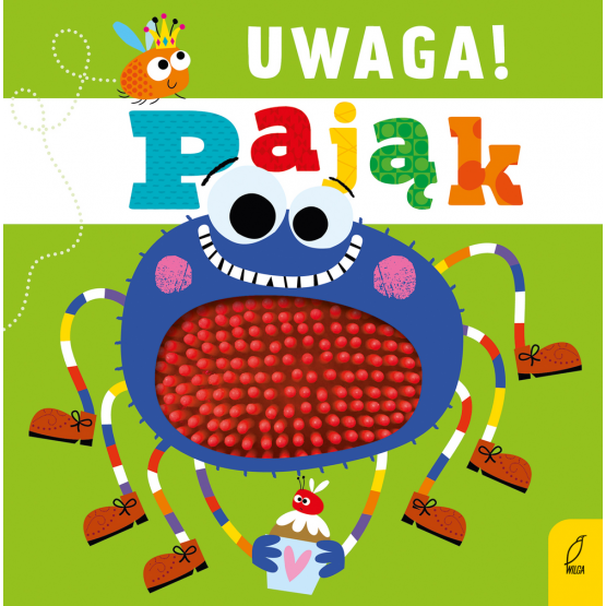 Uwaga pająk - książeczka sensoryczna 0-2 lata