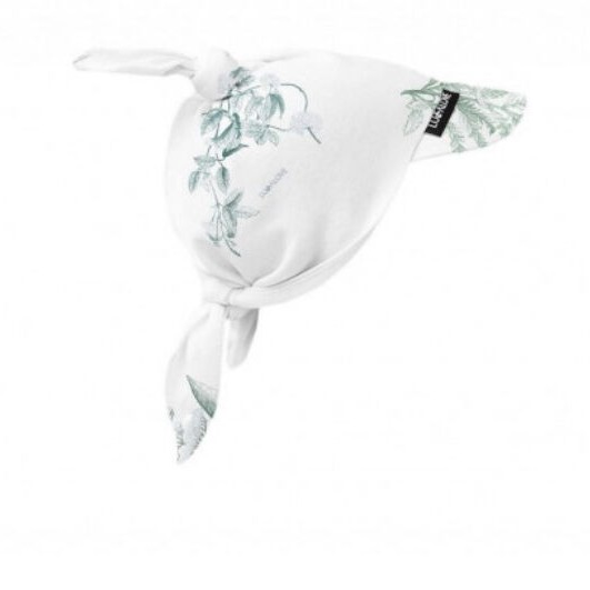 Lullalove Chustka z daszkiem herbs blue 0+