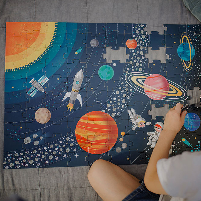 Janod Puzzle Układ Słoneczny 100 elementów 5+