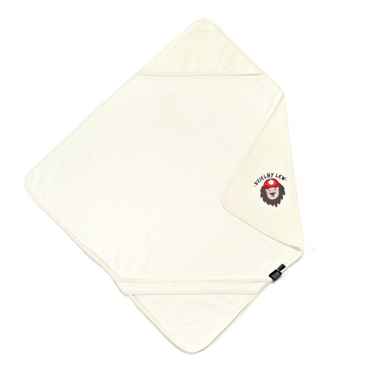 La Millou Ręcznik Bamboo Soft BRAVEHEART LION Cream 85x85cm