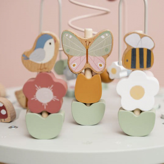 Little Dutch Stolik Edukacyjny Flowers & Butterflies 12m+