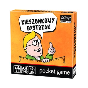 Gra Kieszonkowy Bystrzak Edukacyjna 3+