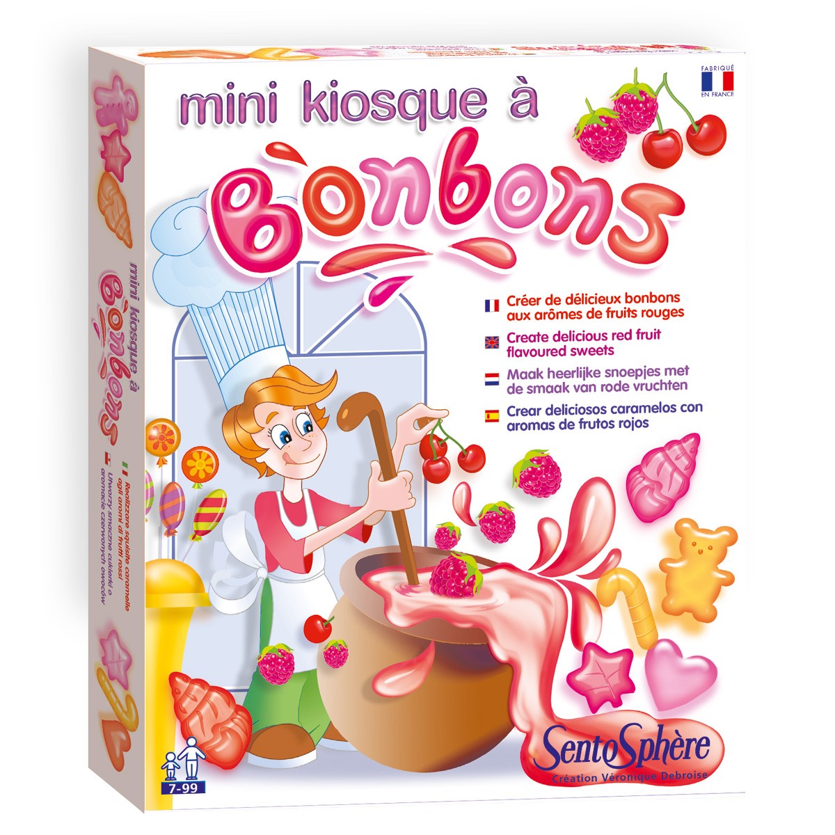 Goki Mini Kiosk z cukierkami Owoce leśne 3+