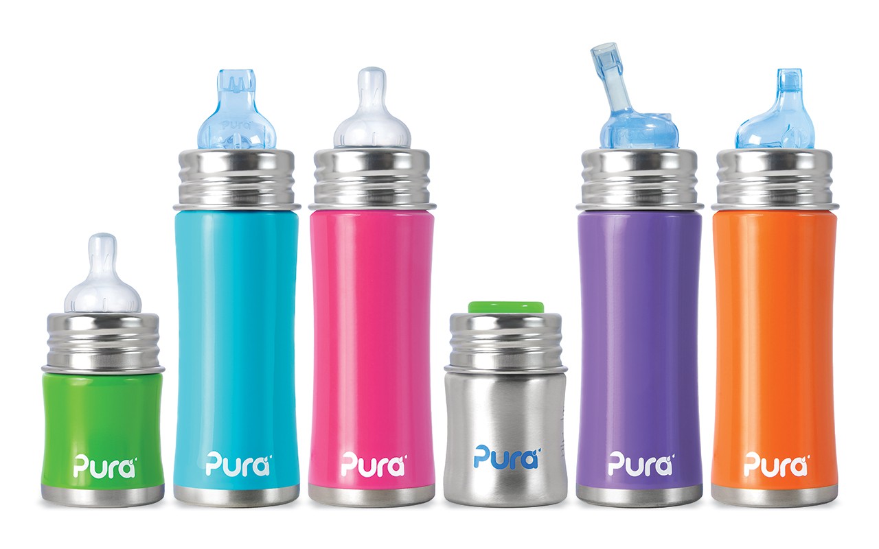 Pura Kiki Ustnik ze słomką silikonowy 6m+