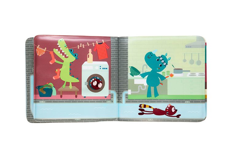 Lilliputiens Książeczka do kąpieli Lemur George 0+