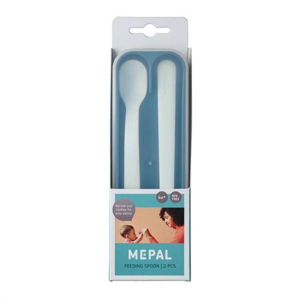 Little Dutch Sztućce Drewniane 3el. Pastel Blue 12m+