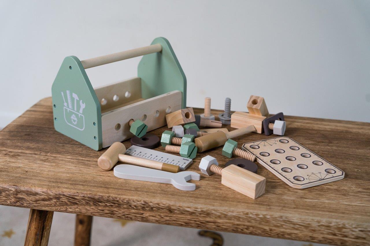 Dantoy Drewniana Skrzynka Narzędziowa Playful Wood 3+