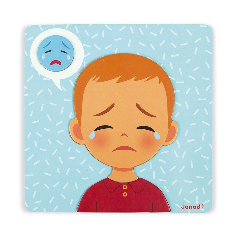 Janod Magnetyczna Układanka Emocje 3+