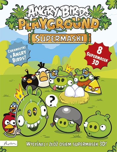 Papilon Supermaski Angry Birds Playground 3D 4+