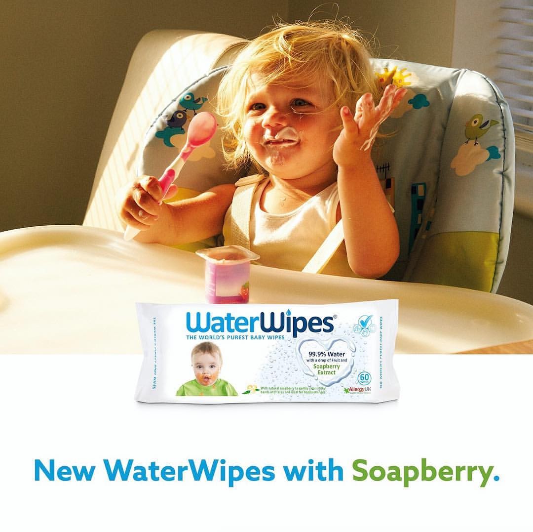 WaterWipes Chusteczki Soapberry 6m+ 60 szt.