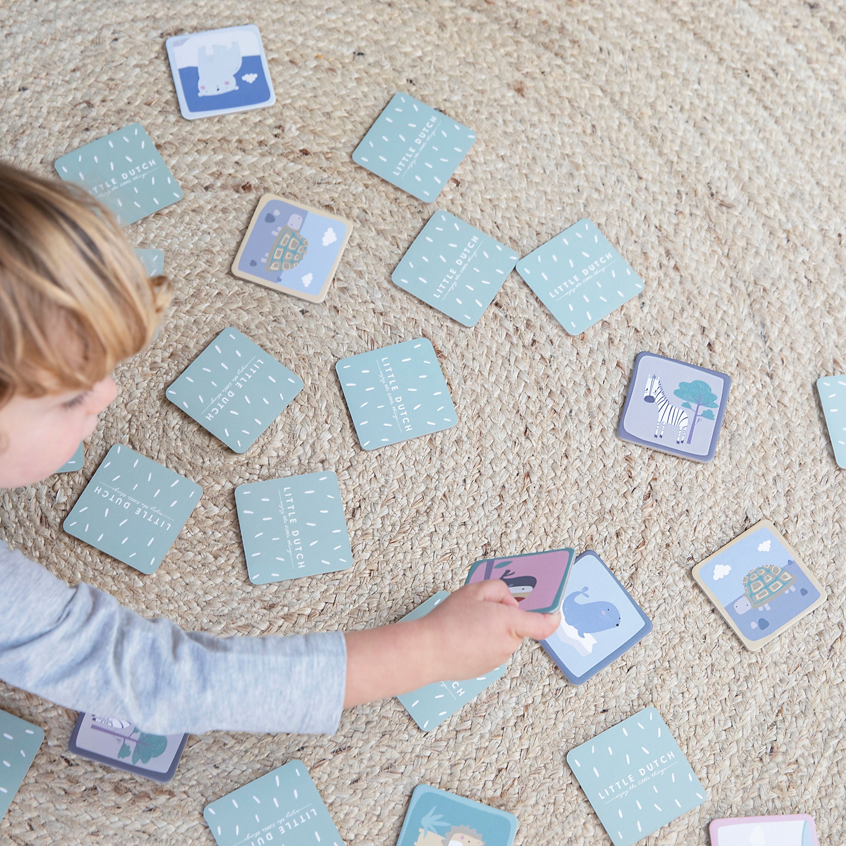 Little Dutch Memory Zoo Gra Pamięciowa 3+