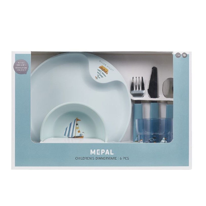 Little Dutch Zestaw do karmienia Mio Sailors Bay 6 el. 12m+