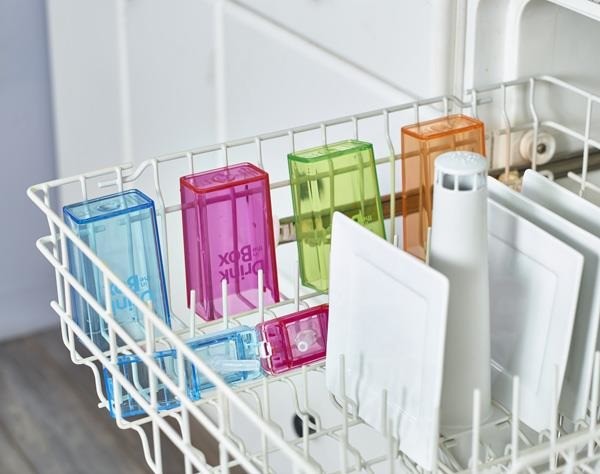 Drink In The Box Bidon ze słomką zielony 350ml 1+