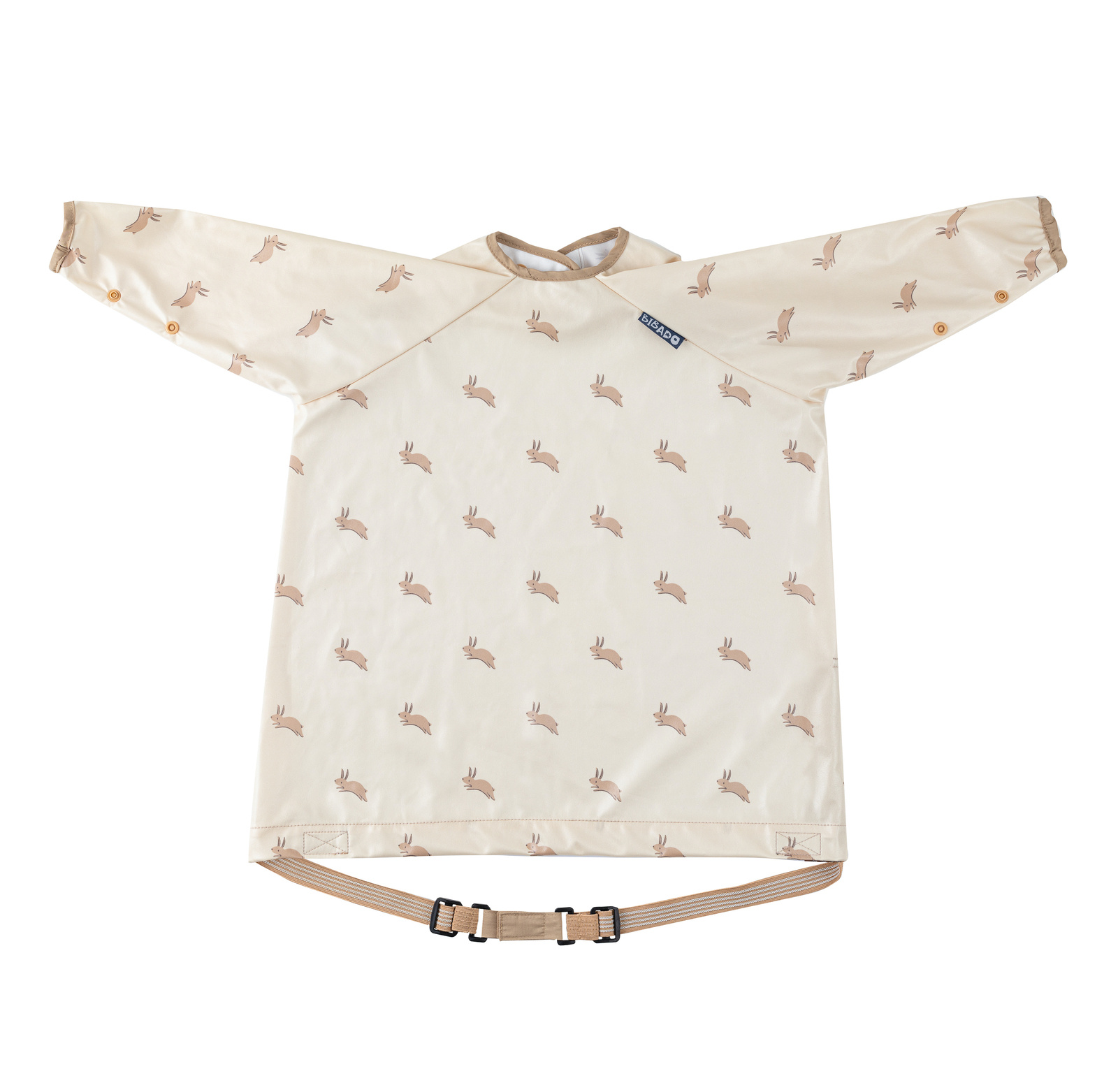 BIBaDO Wodoodporny śliniak z długim rękawem BLW 6m+