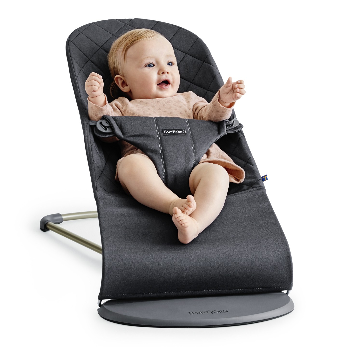 BABYBJORN, leżaczek BLISS Różany