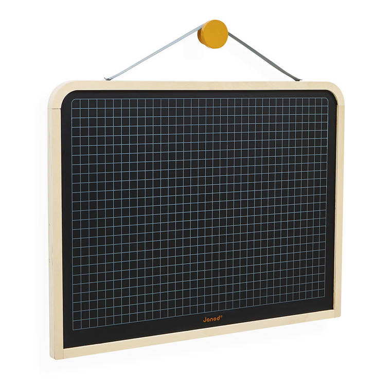 Janod Dwustronna Tablica Ścienna z Akcesoriami 3+