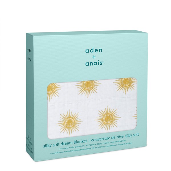 Aden & Anais, Kołderka bambusowa golden sun - sun